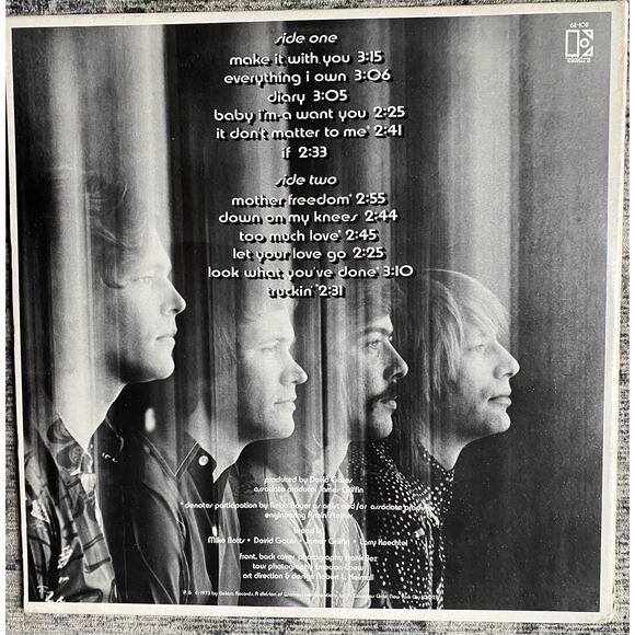 Bread – The Best Of Bread Gatefold 1977 Elektra 6E-108 Pop Rock Vinyl LP - Picture 2 of 14